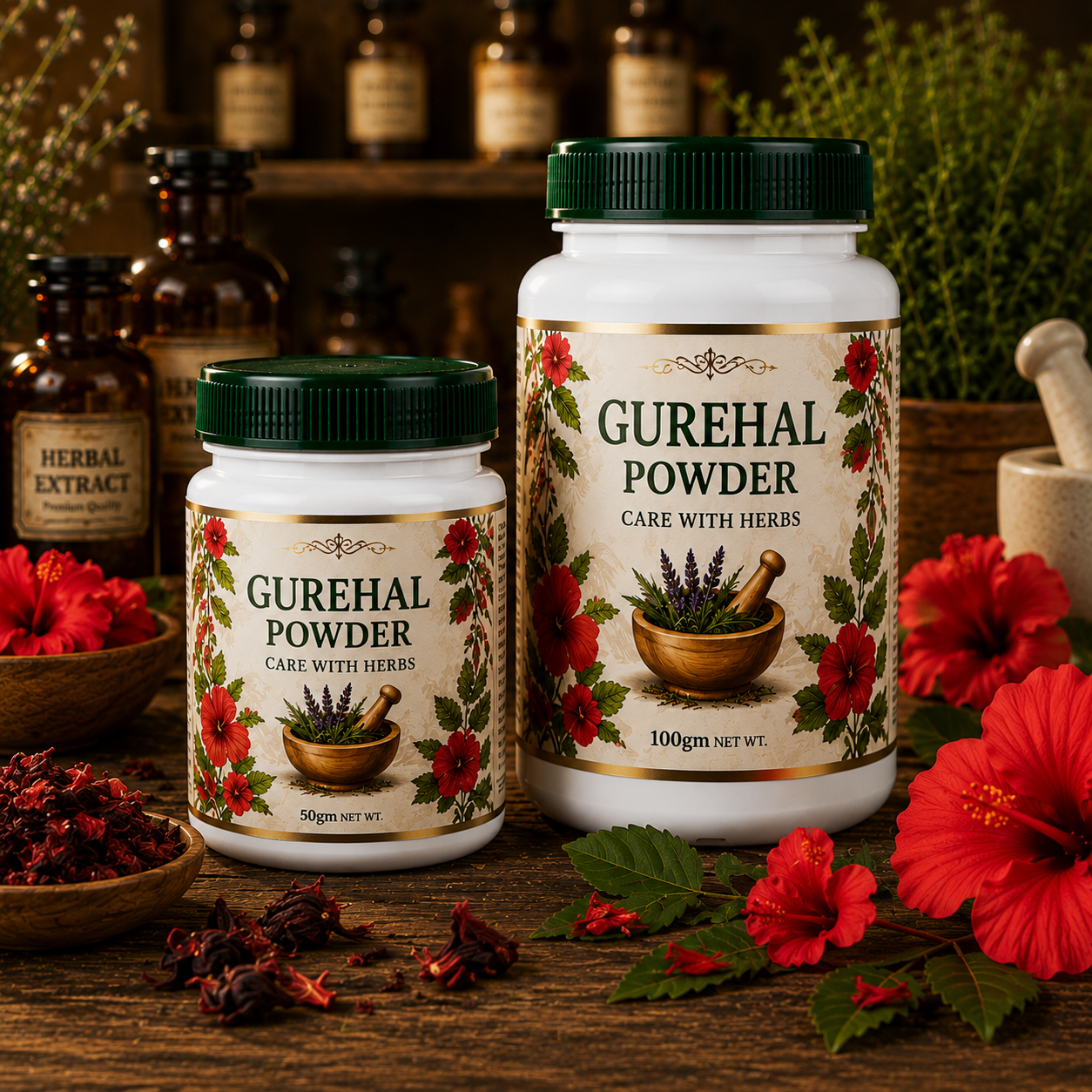 GUREHAL POWDER - CARE WITH HERBS