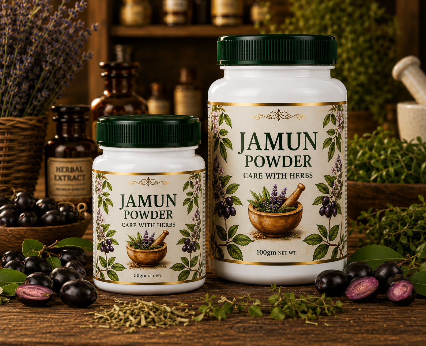JAMUN POWDER - CARE WITH HERBS